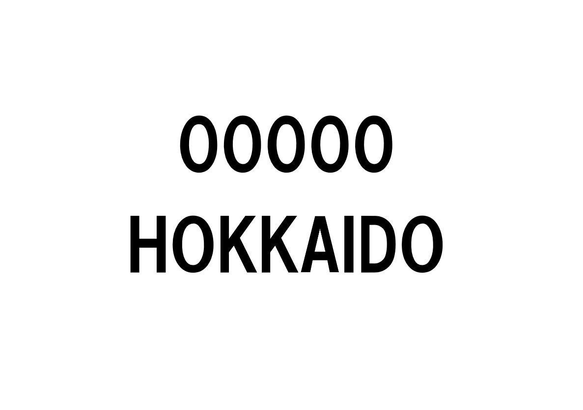 00000HOKKAIDO(ファイブゼロ北海道)