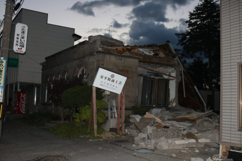 北海道胆振東部地震